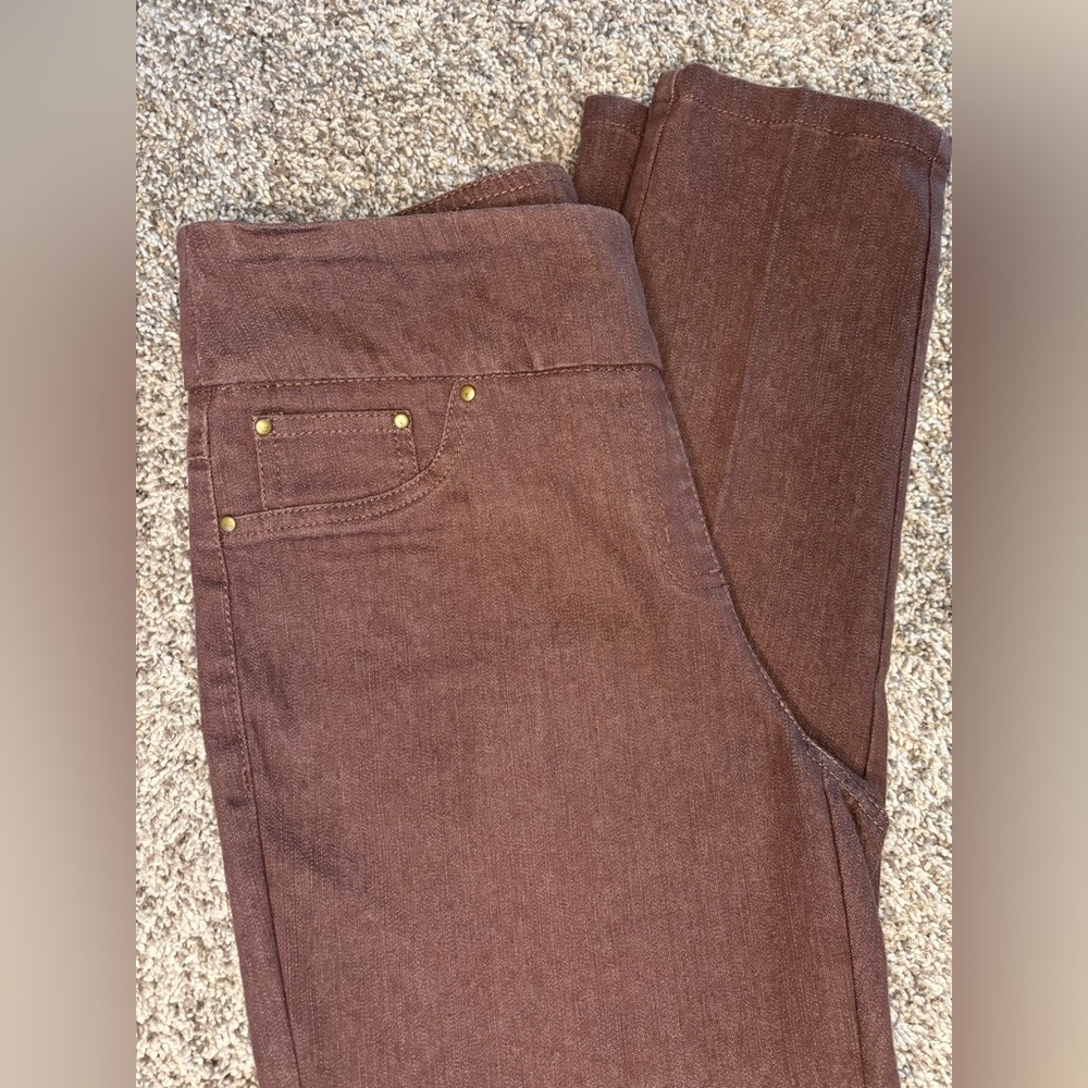 NWT Ruby Rd 6P Brown Pants